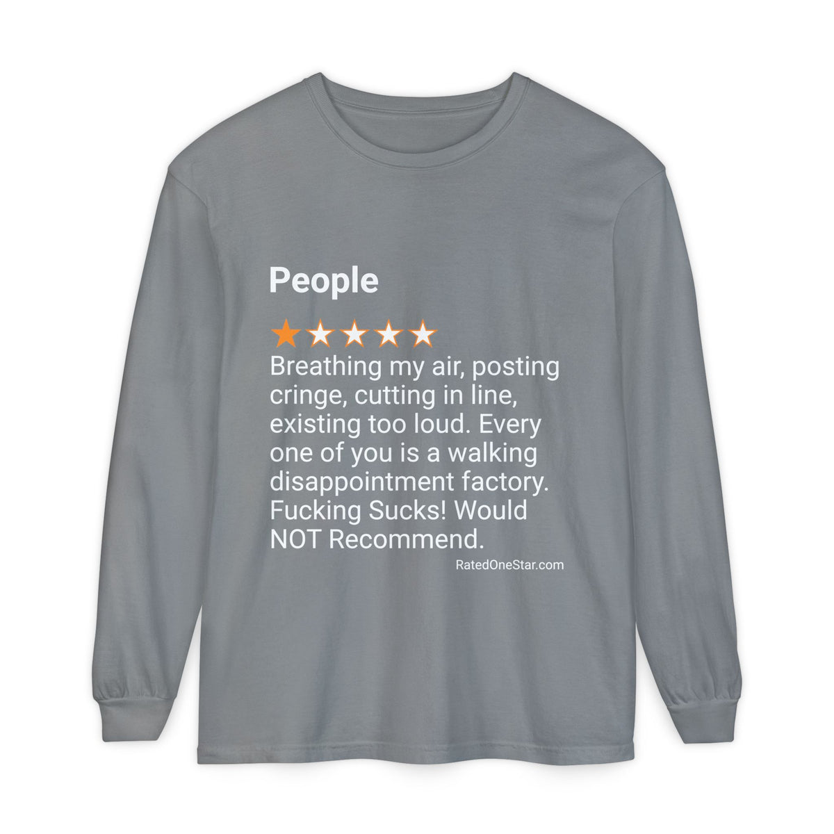 PEOPLE - POSTING CRINGE - FRONT PRINT