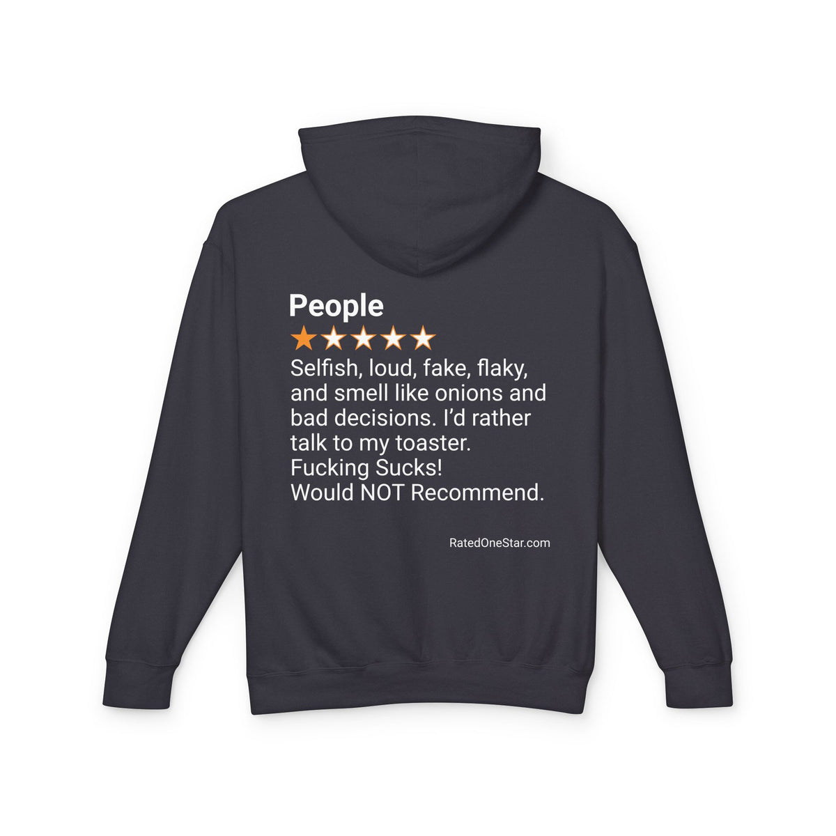 PEOPLE - SELFISH - BACK PRINT