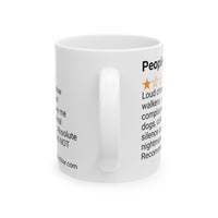 PEOPLE - LOUD CHEWERS - WHITE MUG