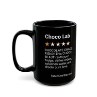 DOGS - CHOCO LAB - BLACK MUG