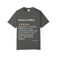 RETURN TO OFFICE - SOUL SUCKING