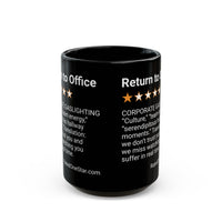 RETURN TO OFFICE - GASLIGHTING - BLACK MUG