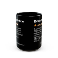 RETURN TO OFFICE - SOUL SUCKING - BLACK MUG