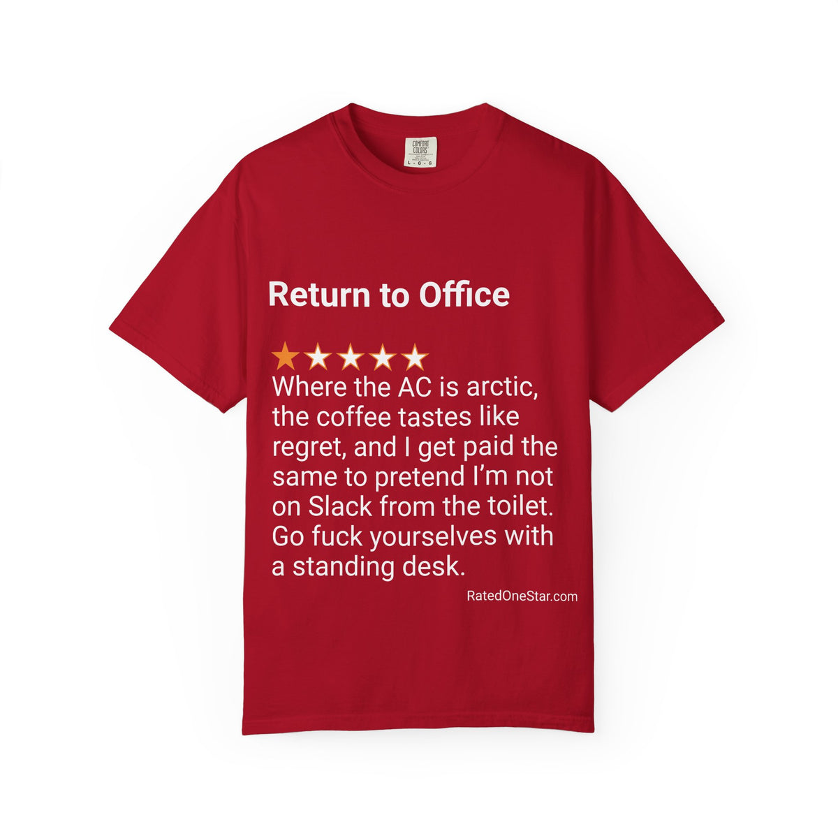RETURN TO OFFICE - REGRET