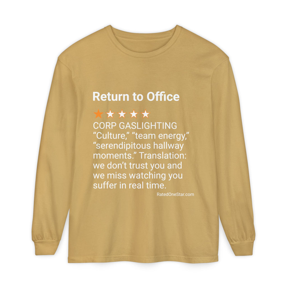RETURN TO OFFICE - GASLIGHTING