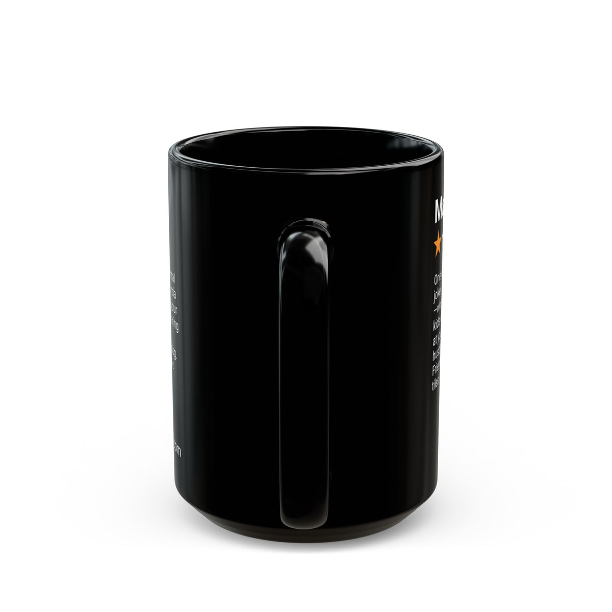 MAHJONG - BAD PASSES - BLACK MUG
