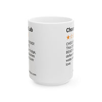 DOGS - CHOCOLATE LAB - WHITE MUG