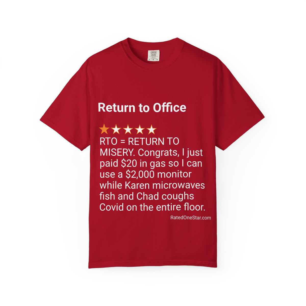 RETURN TO OFFICE - MICROWAVE FISH