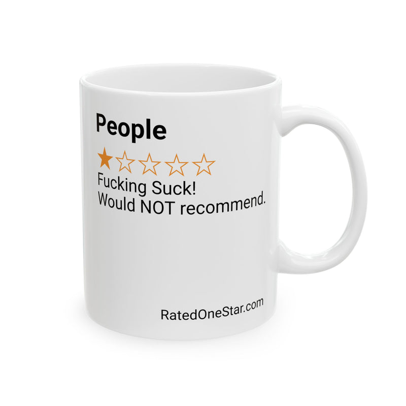 PEOPLE - WHITE MUG