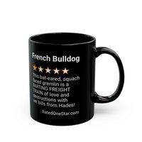 DOGS - FRENCH BULLDOG - BLACK MUG