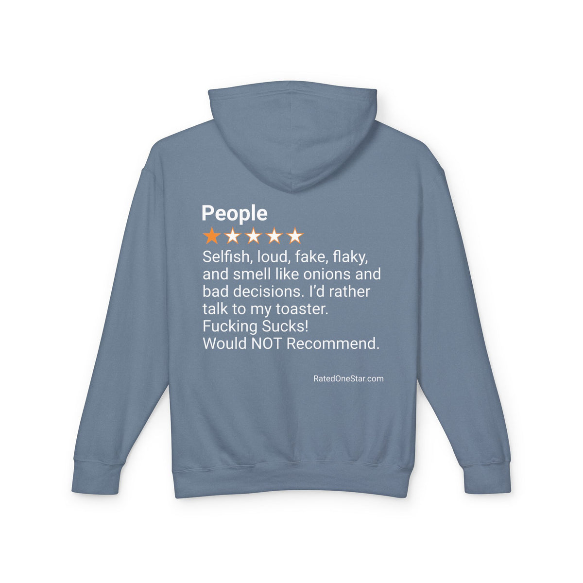 PEOPLE - SELFISH - BACK PRINT