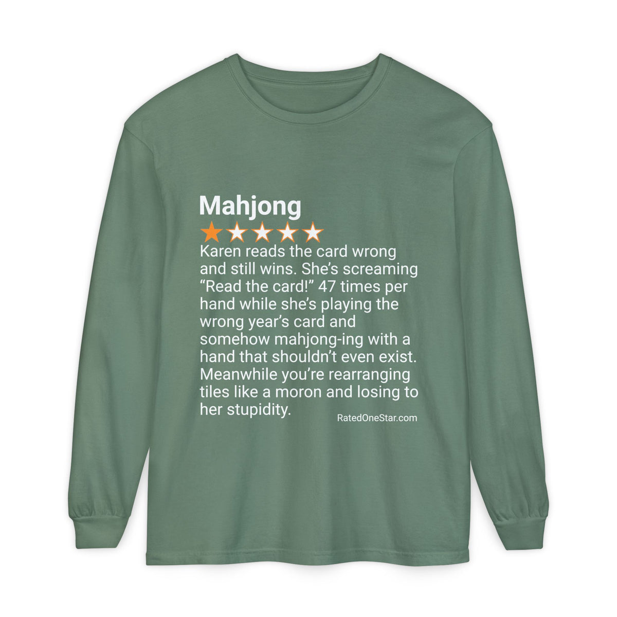 MAHJONG - READ THE CARD