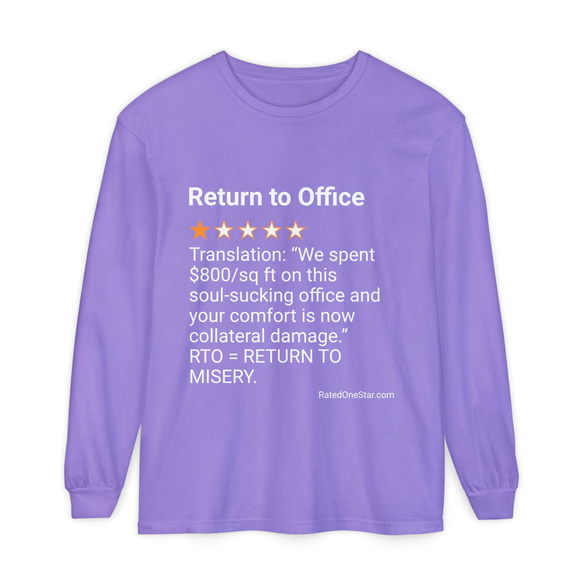RETURN TO OFFICE - SOUL SUCKING