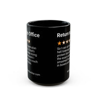 RETURN TO OFFICE - PROTEIN FARTS - BLACK MUG