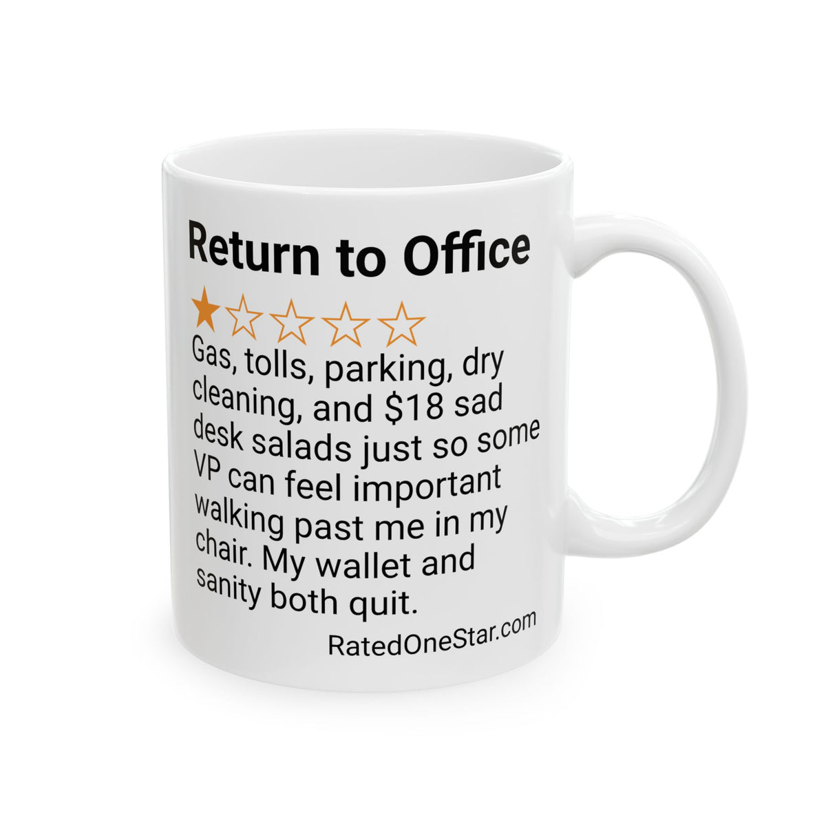 RETURN TO OFFICE - VP - WHITE MUG