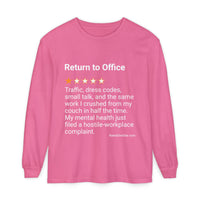 RETURN TO OFFICE - TRAFFIC