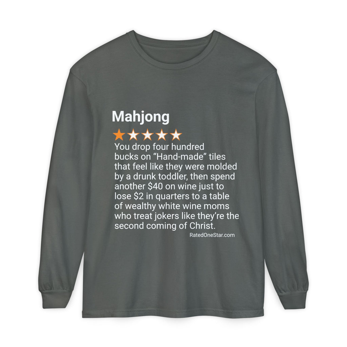 MAHJONG - PLASTIC SHIT MADE IN CHINA