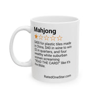 MAHJONG - BIBLE - WHITE MUG