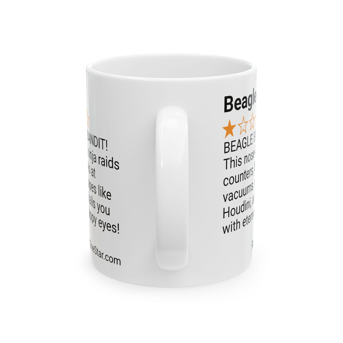 DOGS - BEAGLE - WHITE MUG