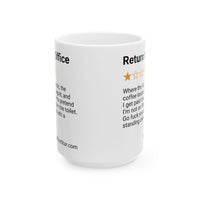 RETURN TO OFFICE - REGRET - WHITE MUG