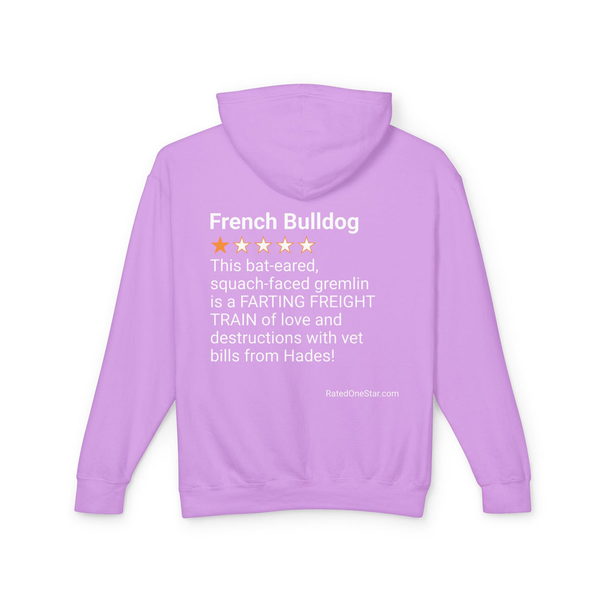 DOGS - FRENCH BULLDOG - BACK PRINT
