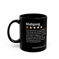 MAHJONG - BAD PASSES - BLACK MUG